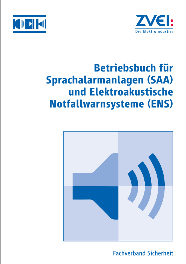 Betriebsbuch für Sprachalarmanlagen (SAA) und Elektroakustische Notfallwarnsysteme (ENS)